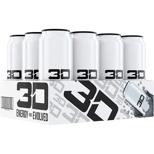 3D Energy 12x 473ml White