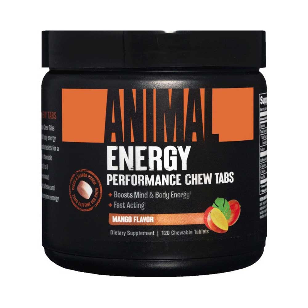 Animal Energy Chews 120chewables Mango