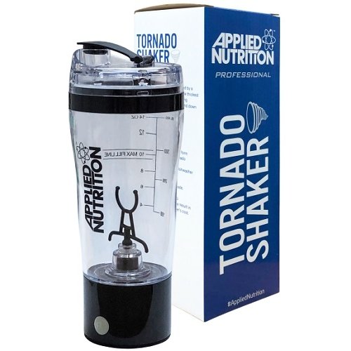 Applied Nutrition - Tornado Shaker - 600ml - Blauw - Electrische Shakebeker - Blender to go - Blender - Shaker - Shakebeker - Shakebeker met mixer