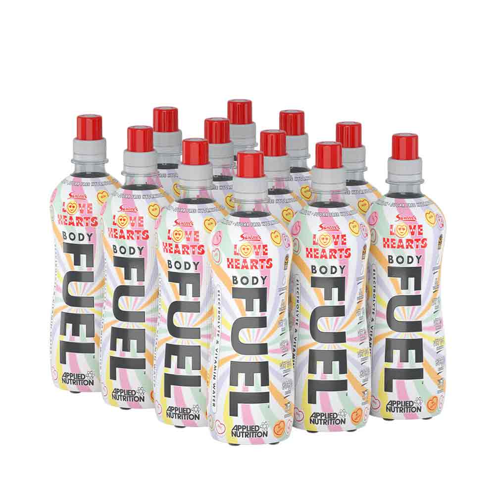 Body Fuel 12x 500ml Love Hearts