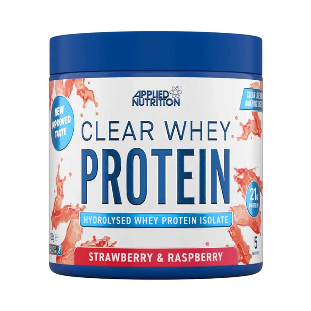 Applied Nutrition - Clear Whey Protein - 125g - Strawberry & Raspberry - Clear Whey - Protein - Proteine poeder - Proteine Isolaat - Proteine shake