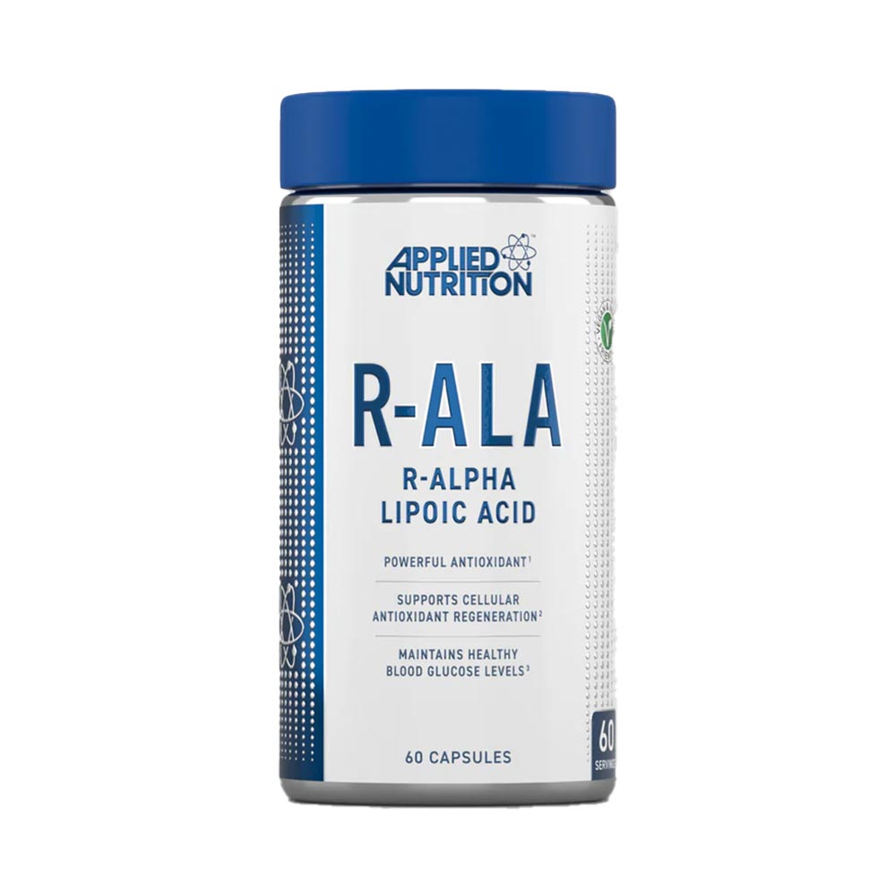 Applied Nutrition - R-ALA - Alpha Lipoic Acid - 60 caps -