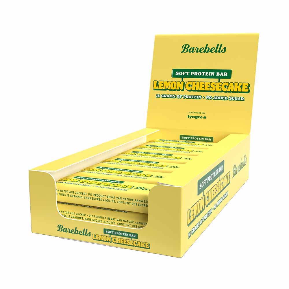 Barebells - Protein Bars (Lemon Cheesecake - 12 x 55 gram) - Eiwitreep - Energiereep