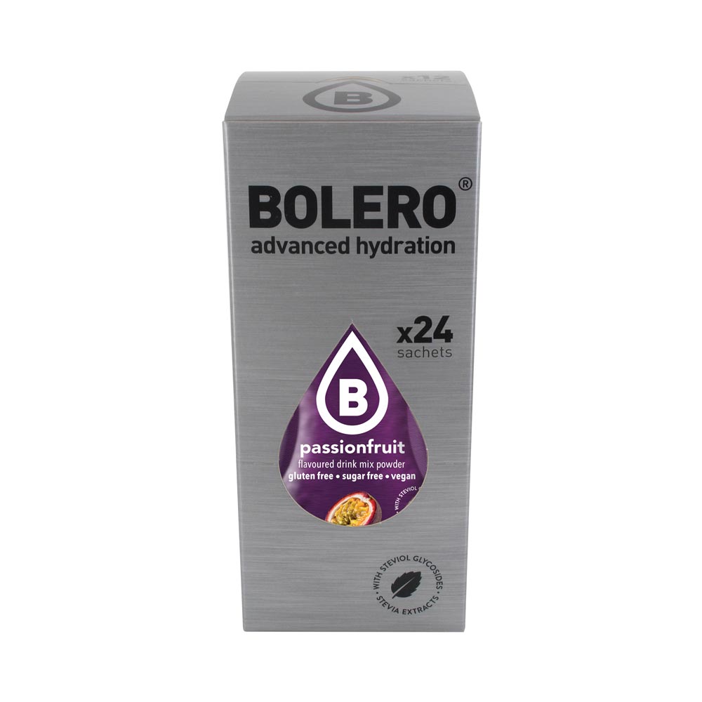 Bolero Siropen - Passion Fruit Passievruchten - 24 x 9 gram