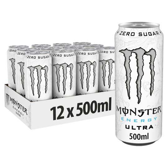 Monster Energy Ultra Zero Sugar 12x500ML