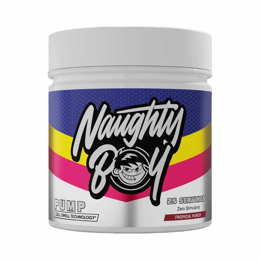 Naughty Boy Pump 25servings Tropical Punch