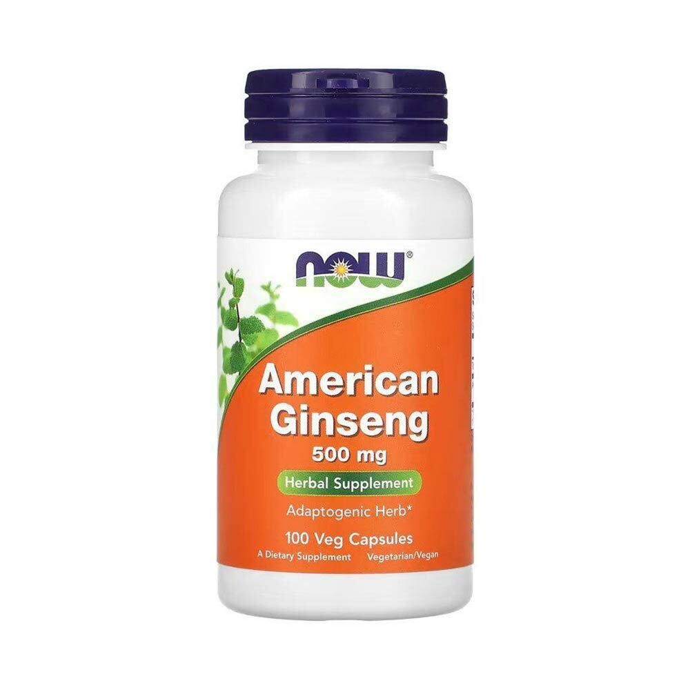 Now Gingseng Americano 500 Mg 100 Caps