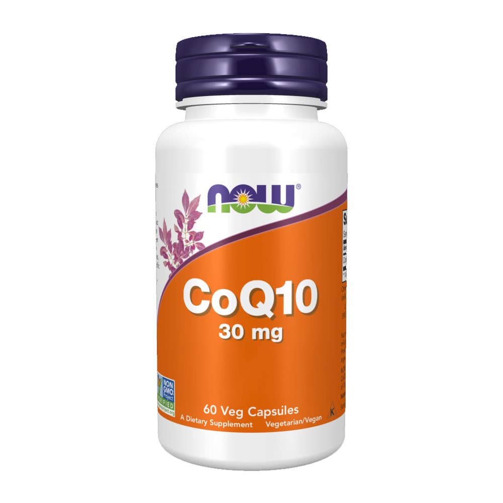 CoQ10 30mg Now Foods 60v-caps