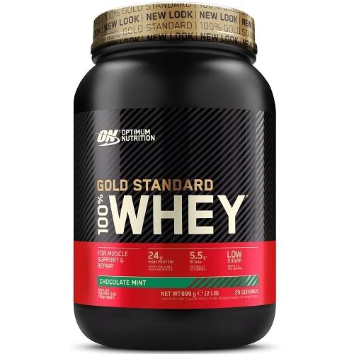 100% Whey Gold Standard 908gr Chocolade Mint