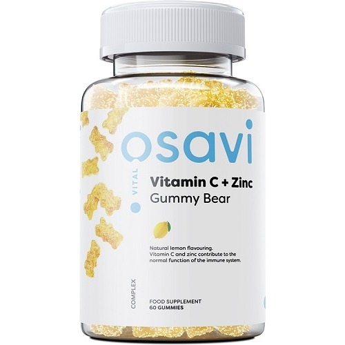 Vitamine C + Zinc Gummy Bear 60gummies