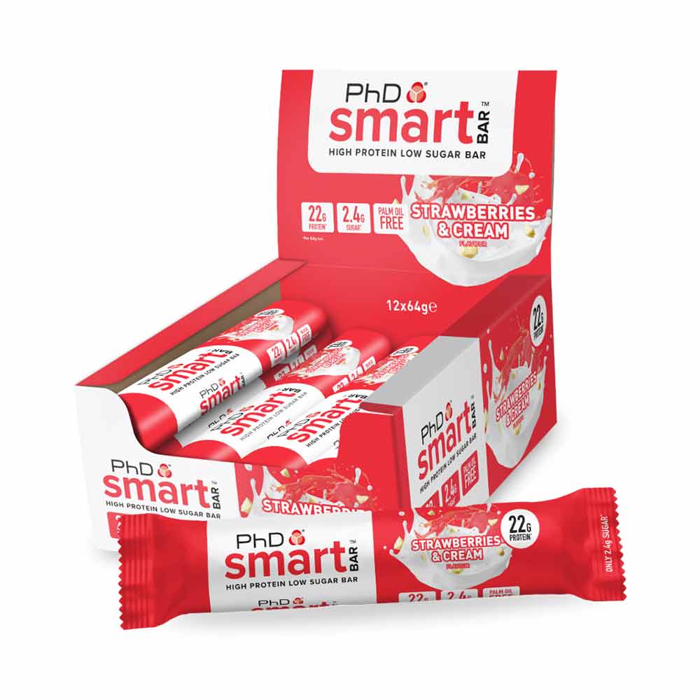 Smart Bar 12repen Strawberry Cream