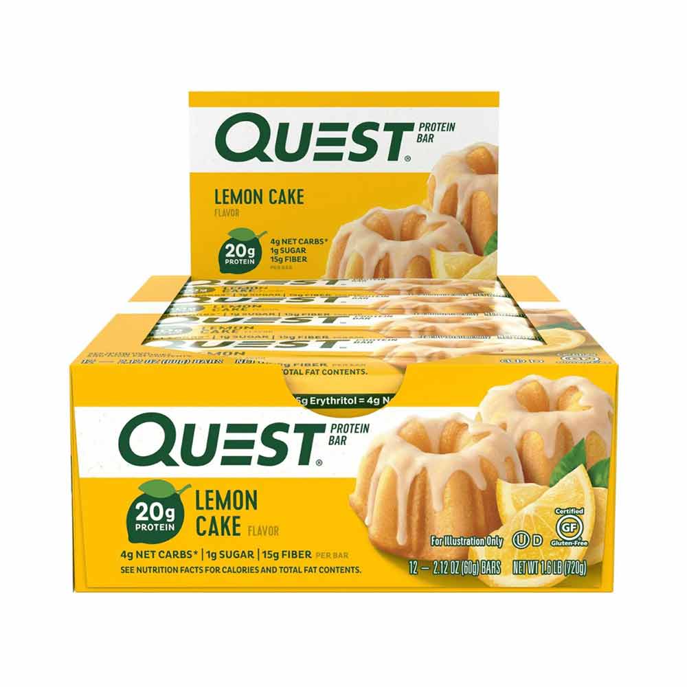 Quest Bars (12x60g) Lemon Cake