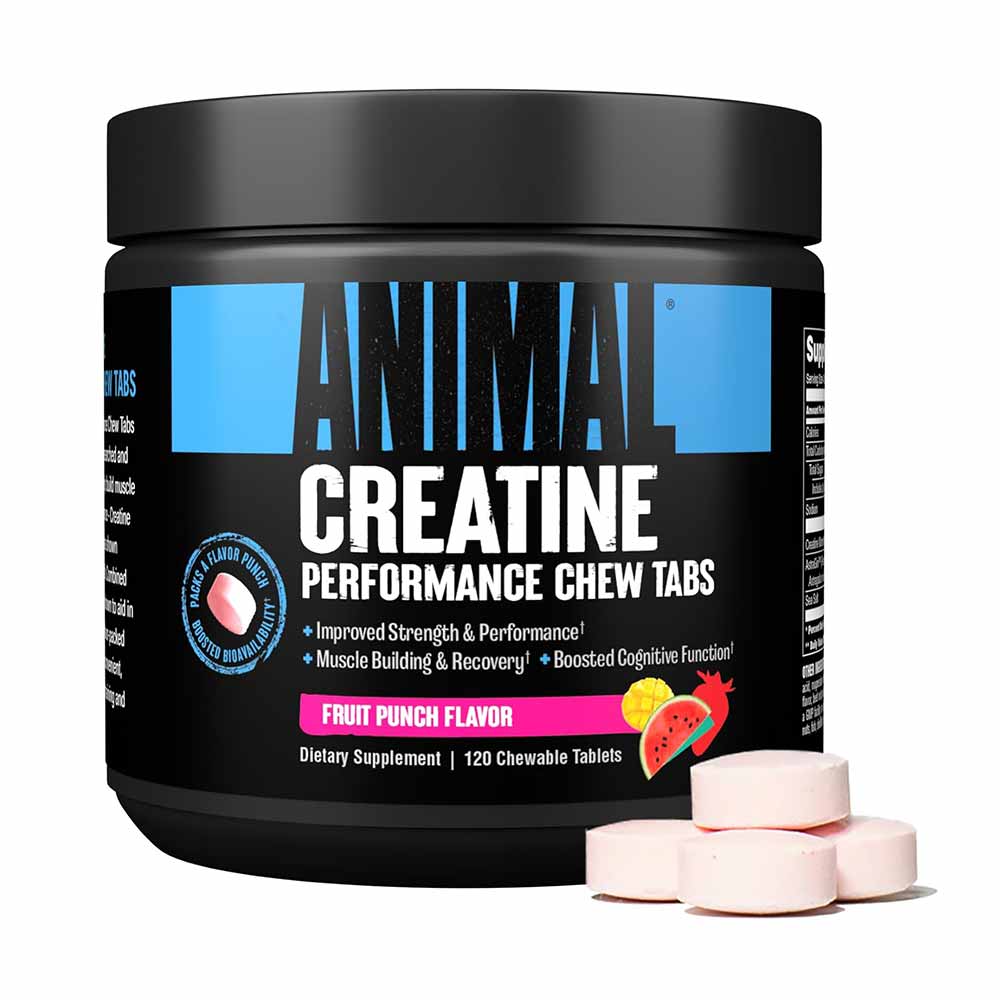 Creatine Chews 120chewables Fruit Punch